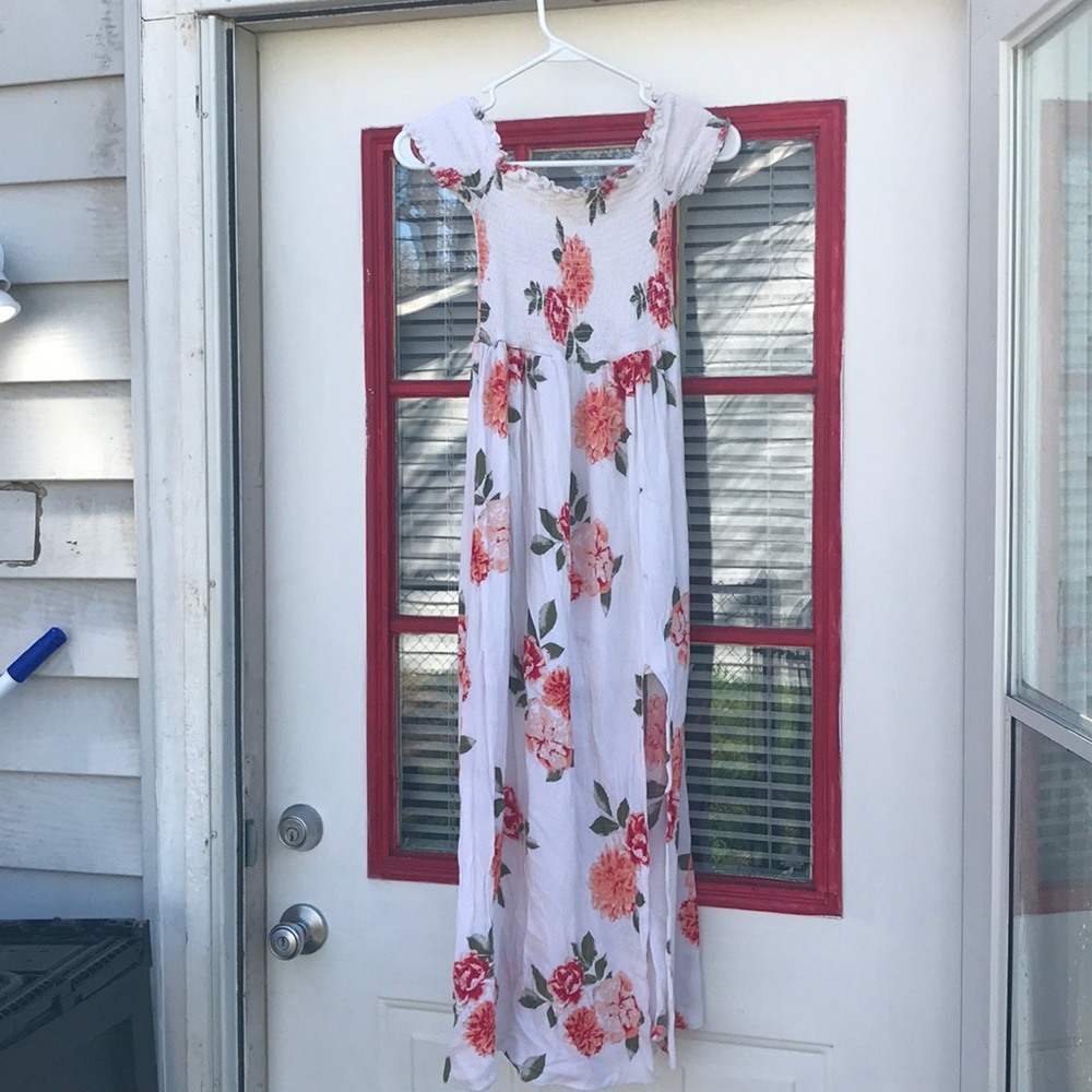 Long, strapless dress! Worn a few times!